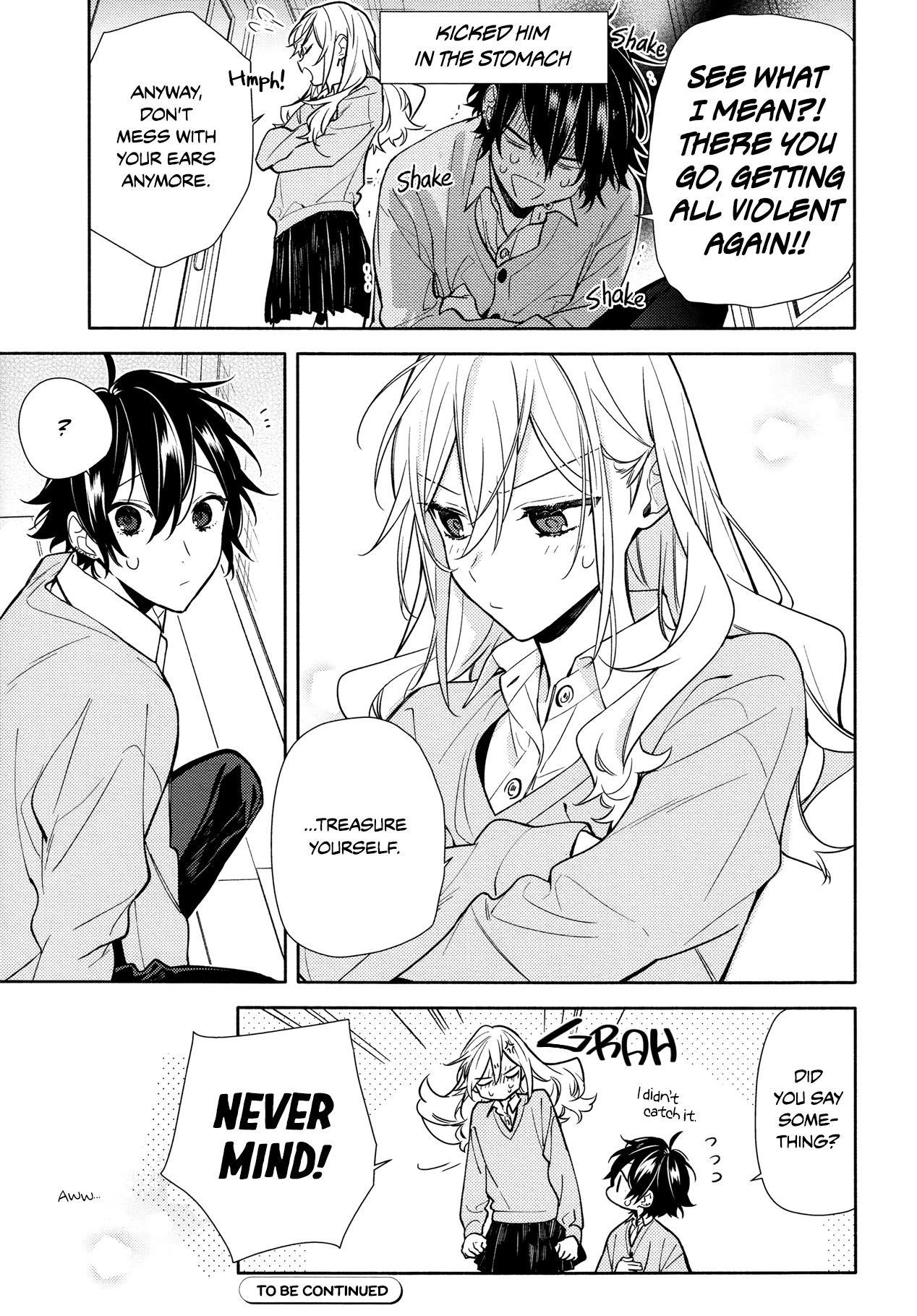 Horimiya, chapter 114