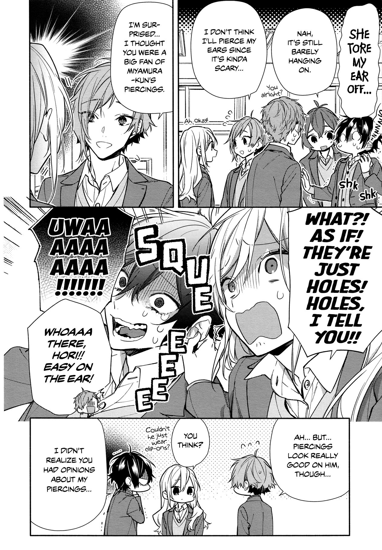 Horimiya, chapter 114