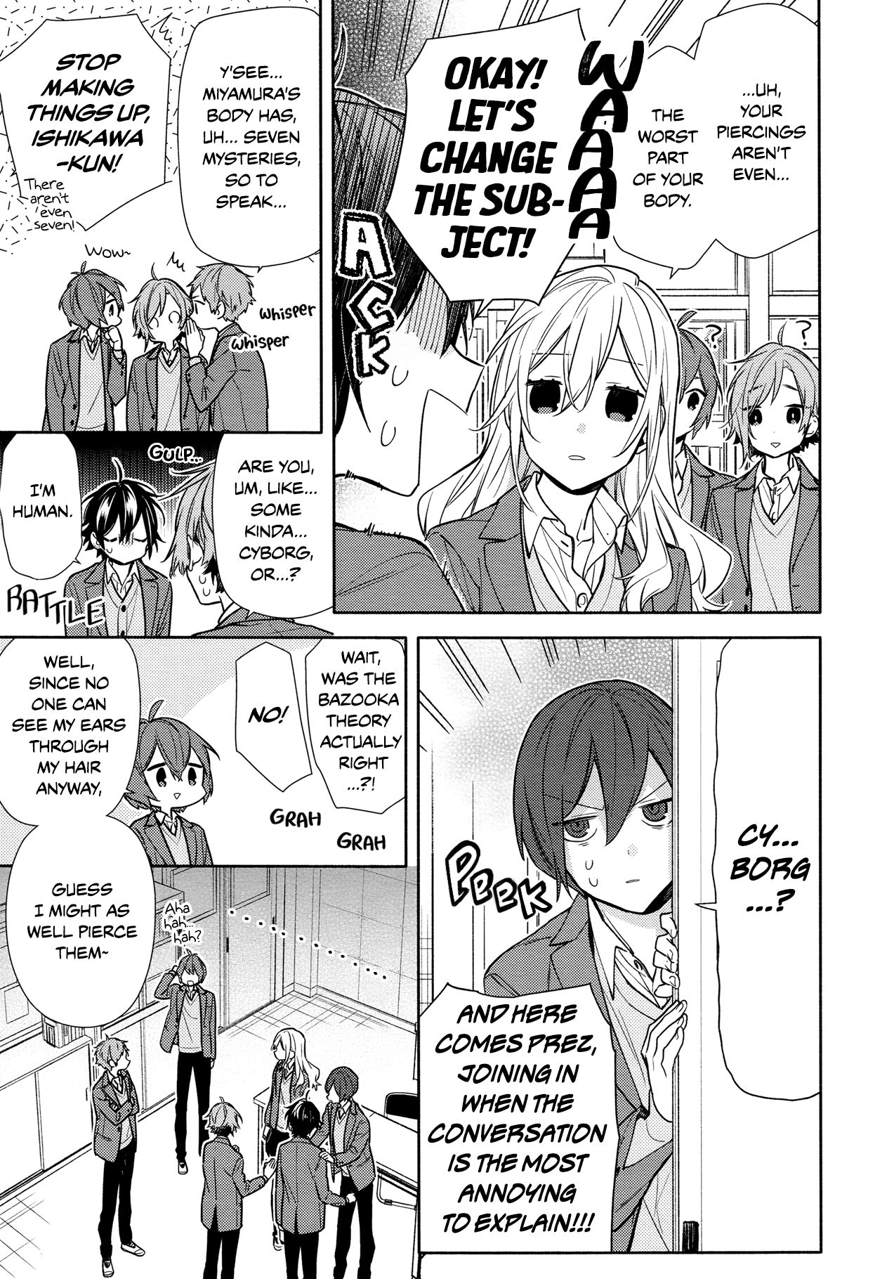 Horimiya, chapter 114