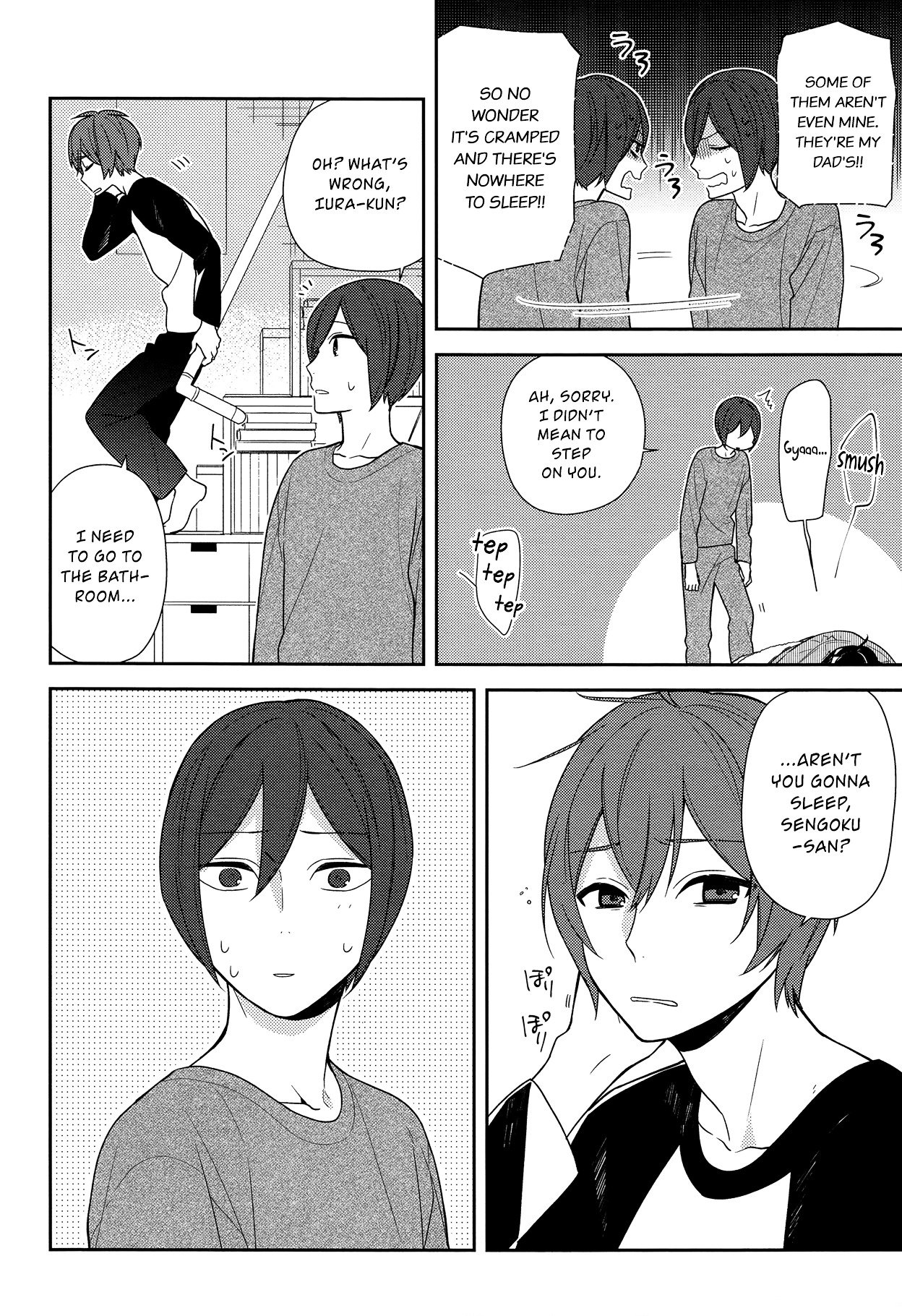 Horimiya, chapter 72