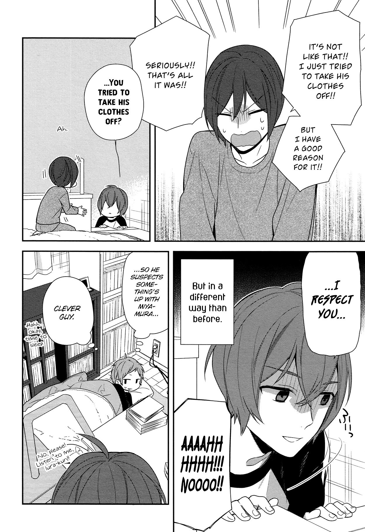 Horimiya, chapter 72