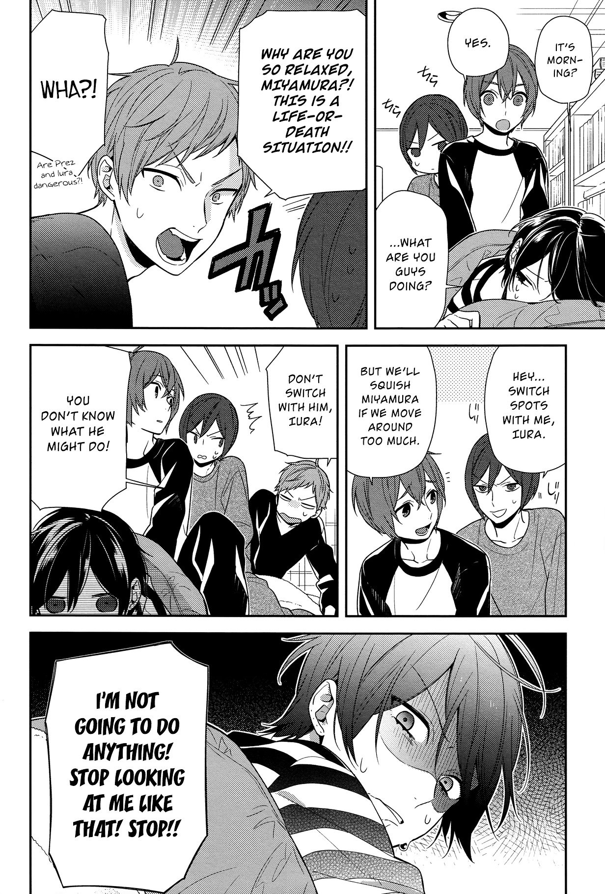 Horimiya, chapter 72