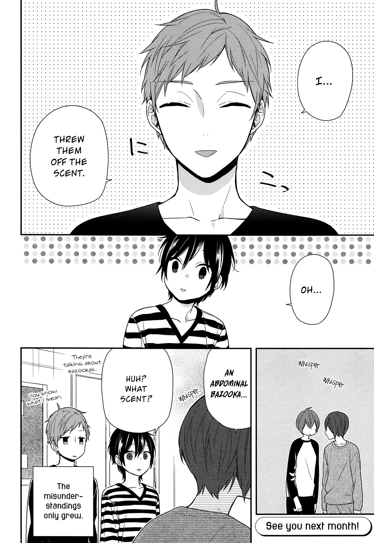 Horimiya, chapter 72