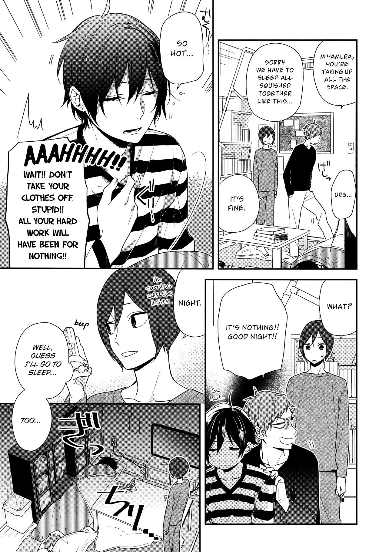 Horimiya, chapter 72