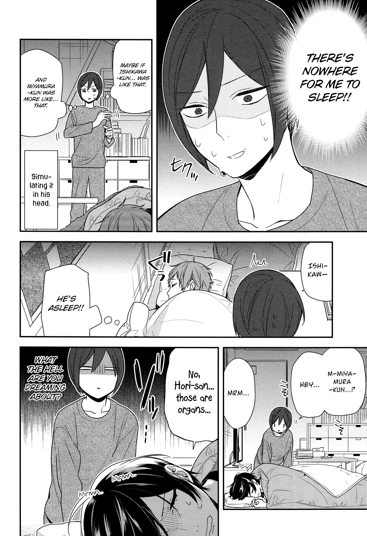 Horimiya, chapter 72