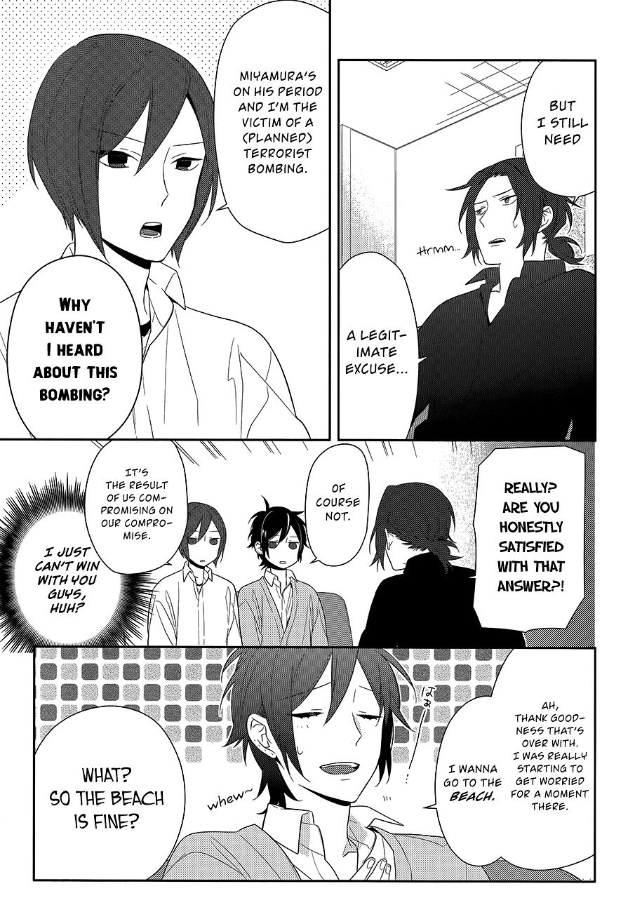 Horimiya, chapter 40