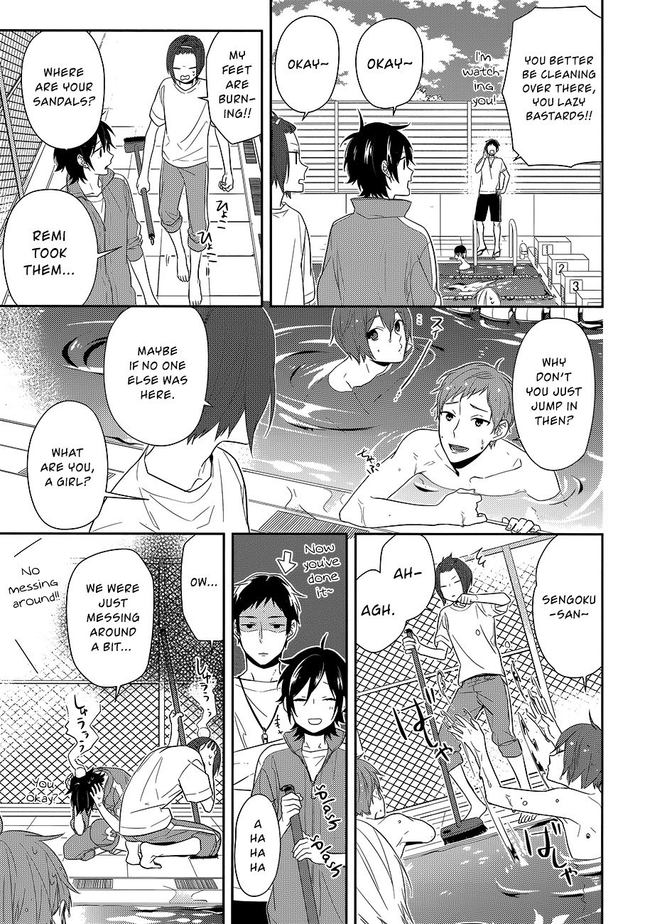 Horimiya, chapter 40