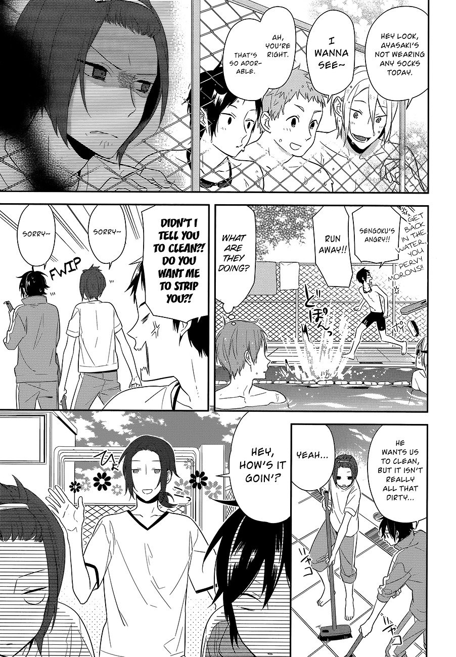 Horimiya, chapter 40