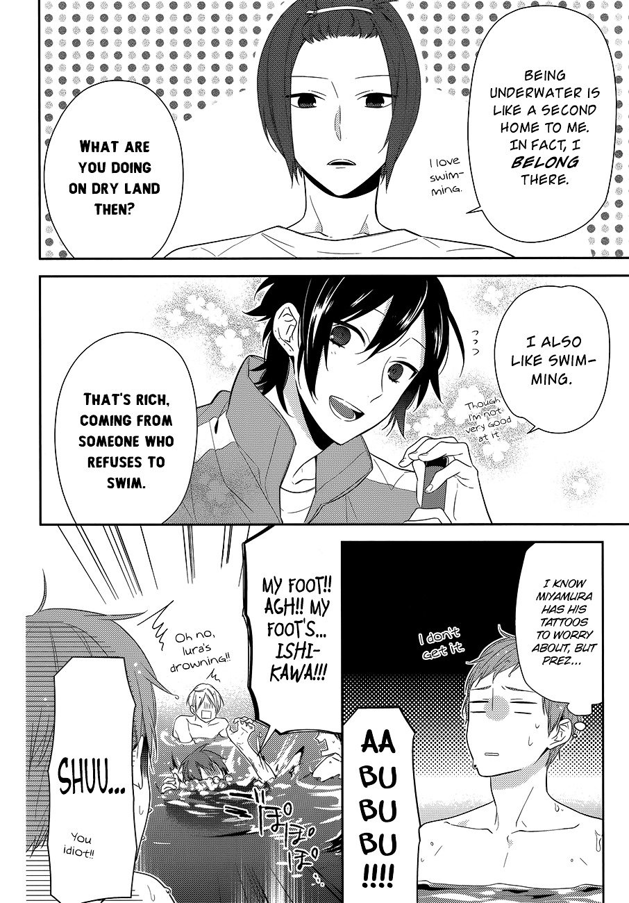 Horimiya, chapter 40