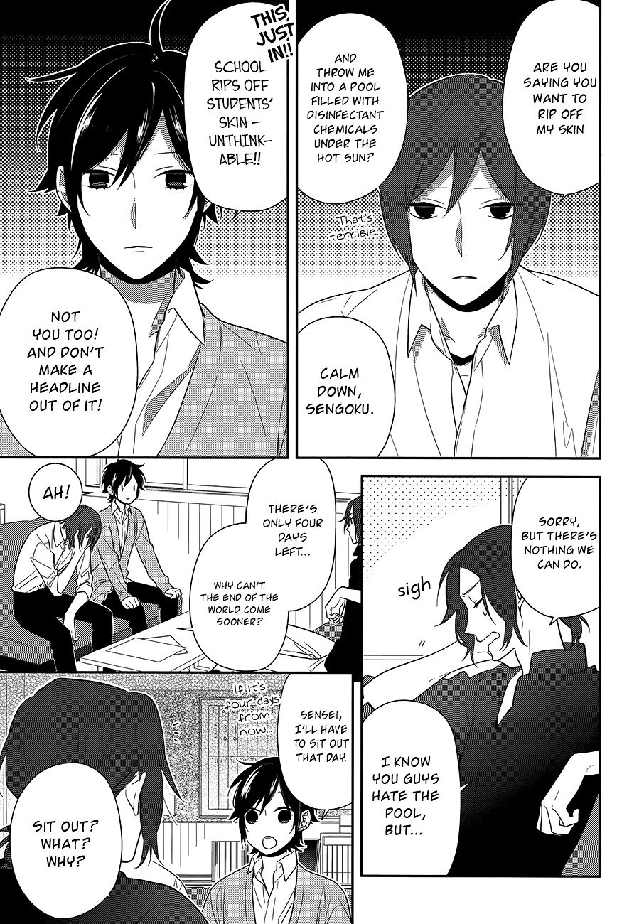 Horimiya, chapter 40