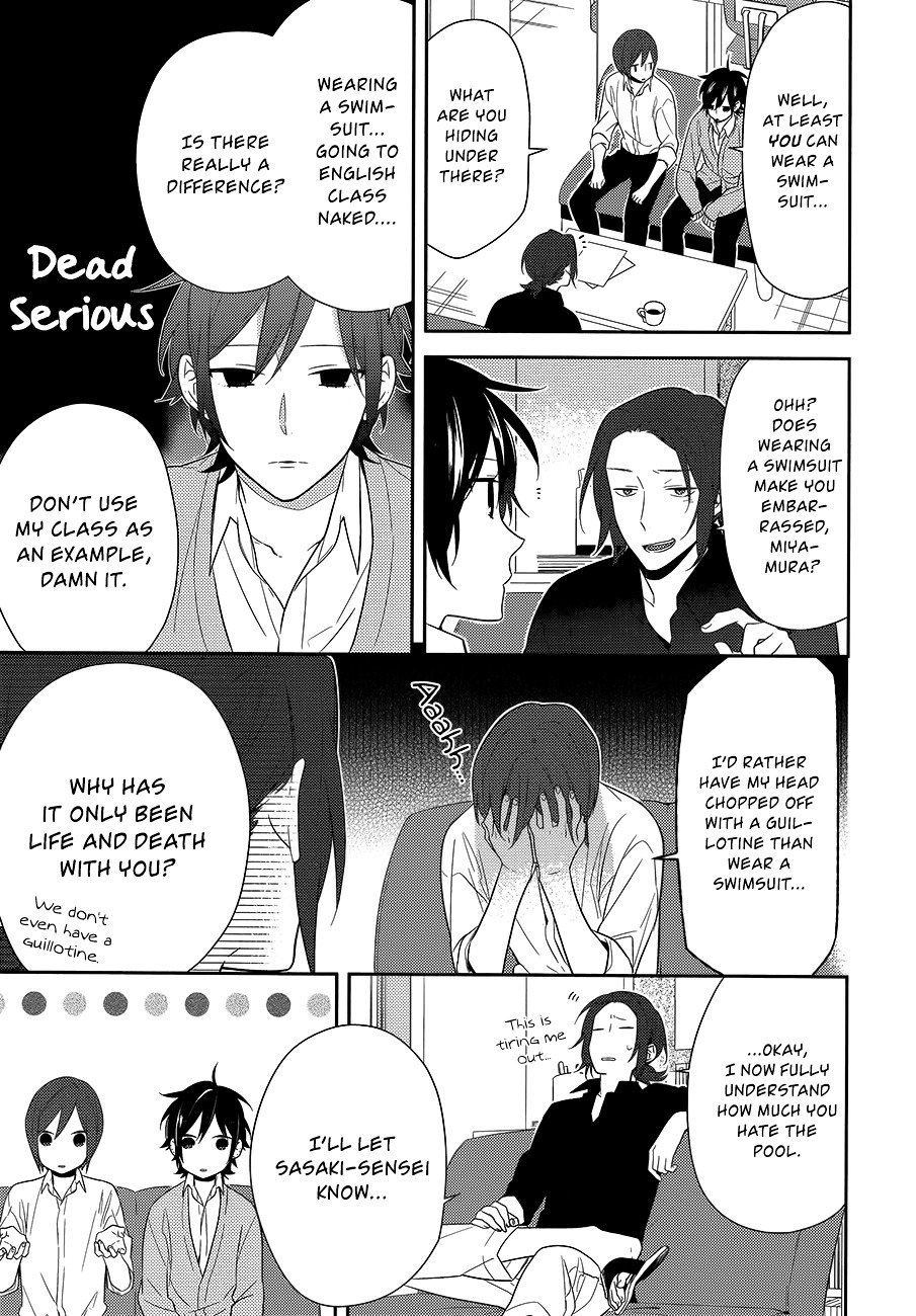 Horimiya, chapter 40