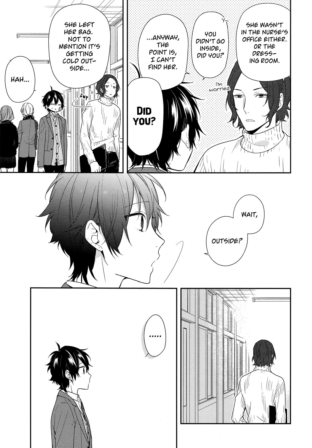 Horimiya, chapter 80