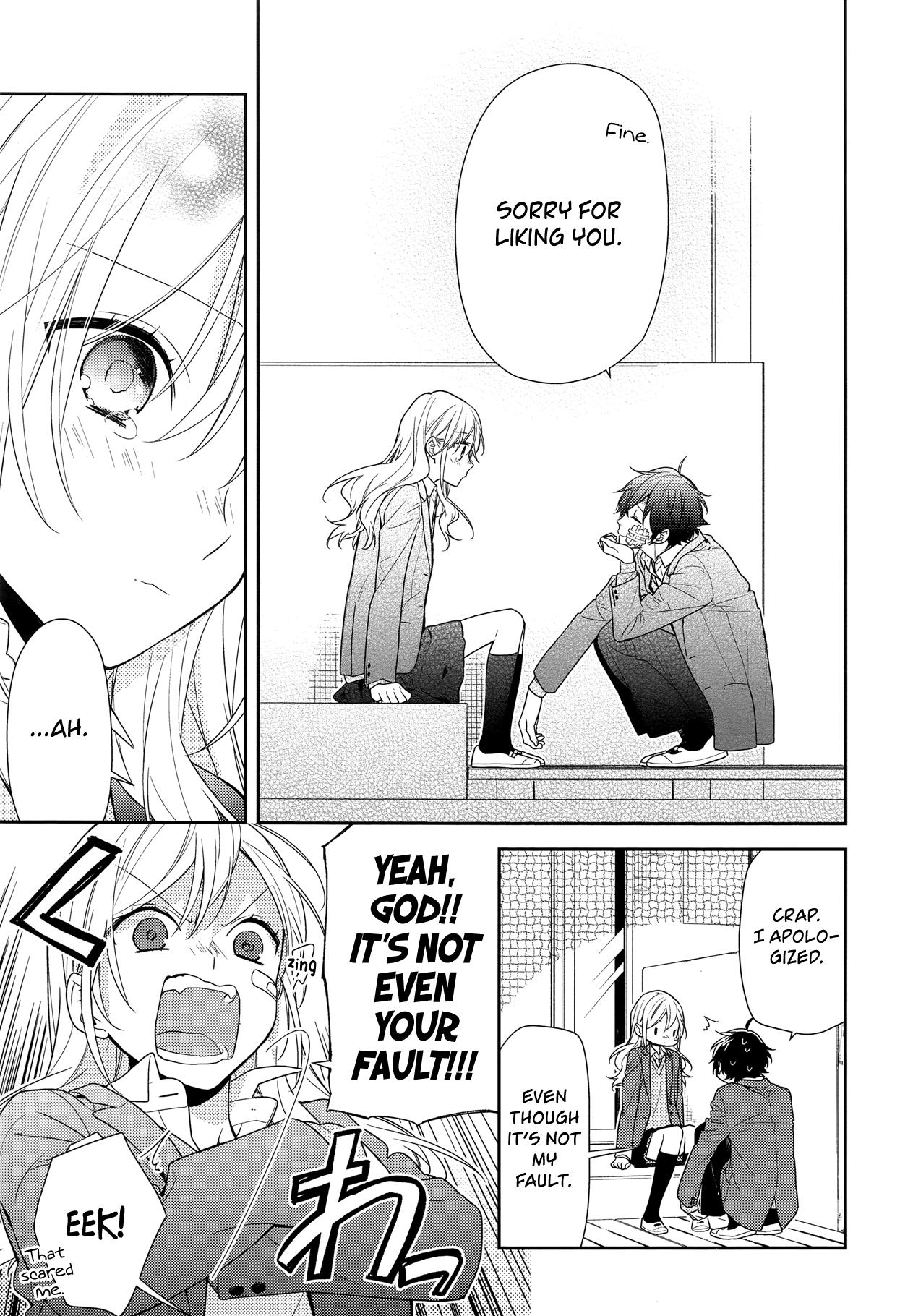 Horimiya, chapter 80