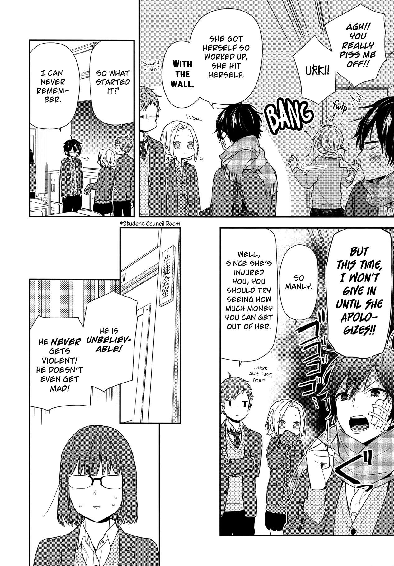 Horimiya, chapter 80