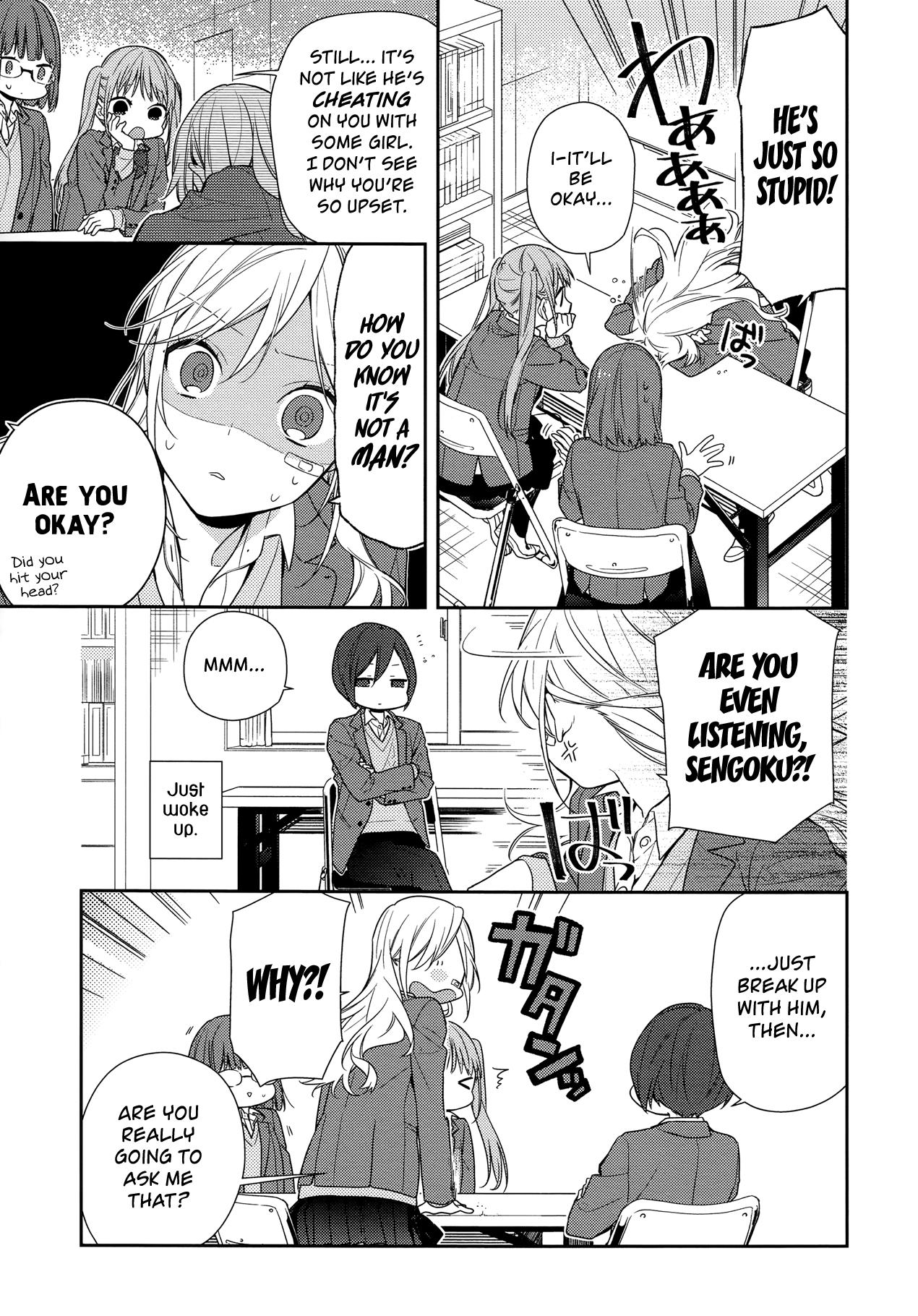 Horimiya, chapter 80