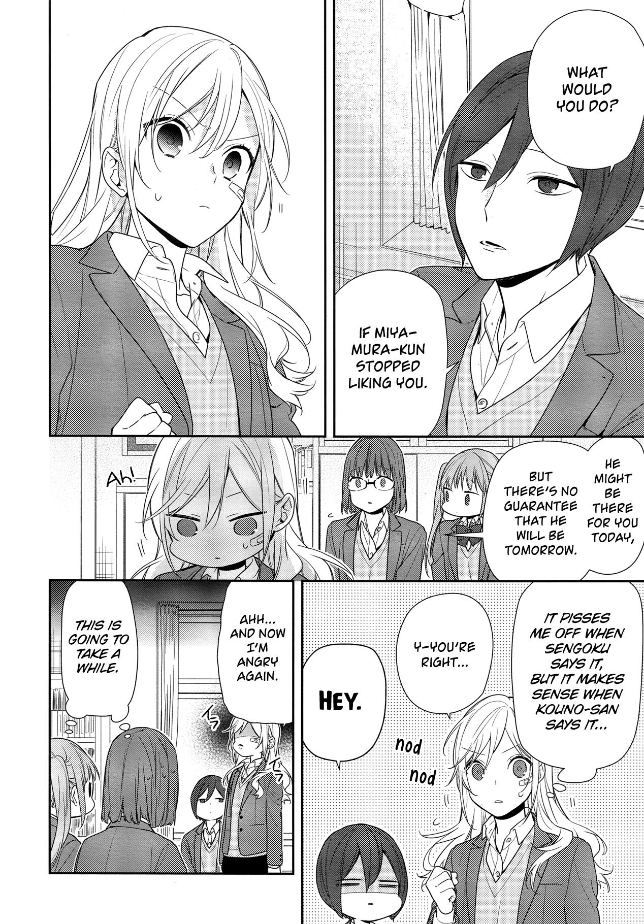 Horimiya, chapter 80