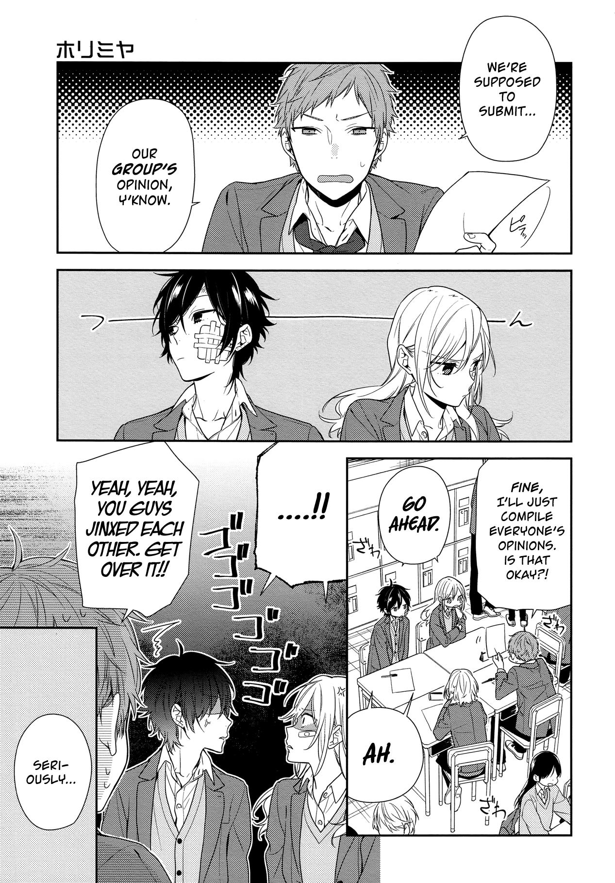 Horimiya, chapter 80