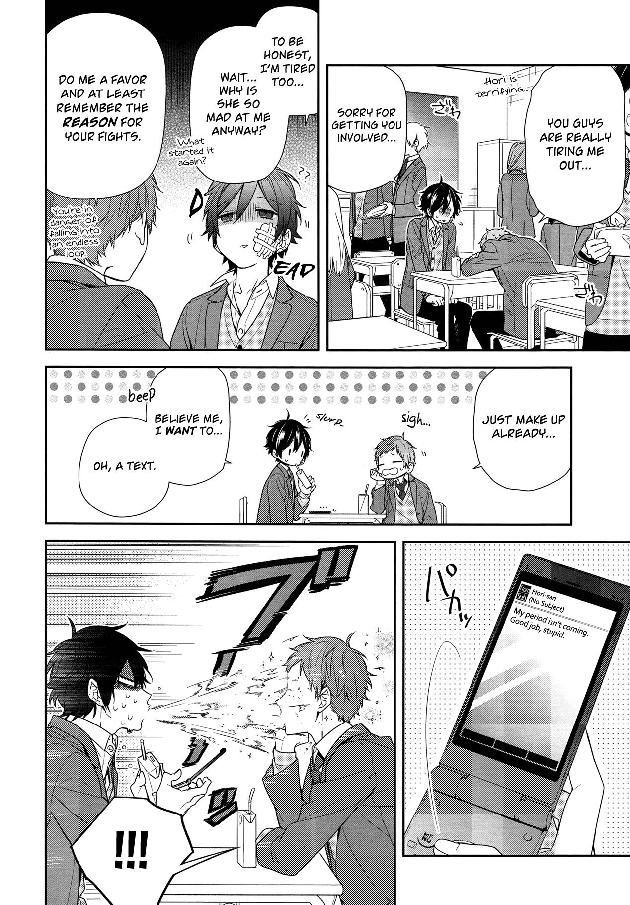 Horimiya, chapter 80