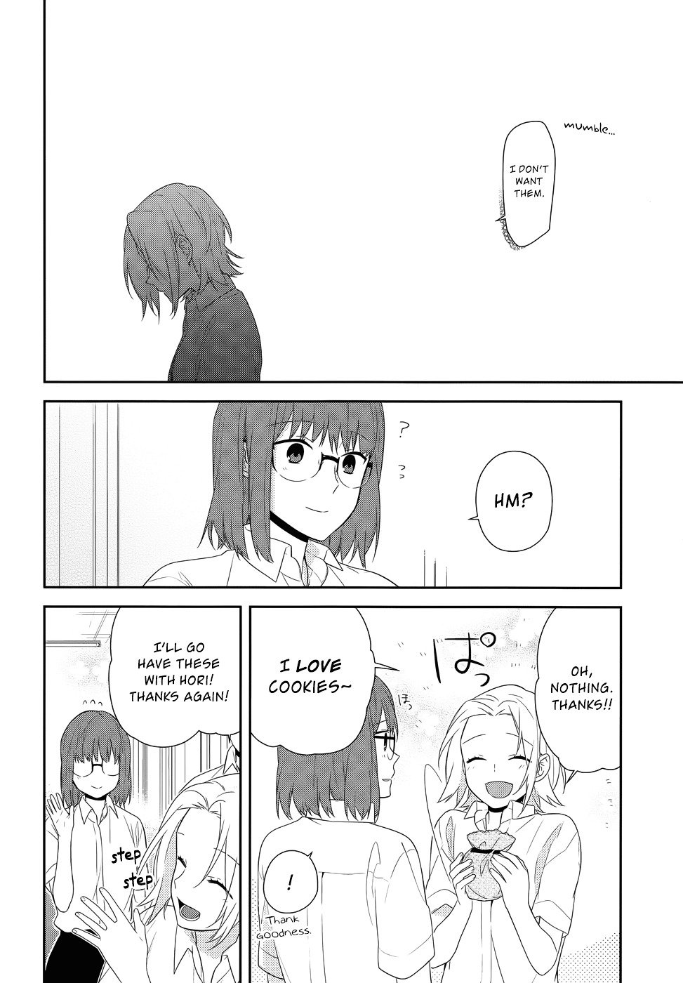 Horimiya, chapter 36