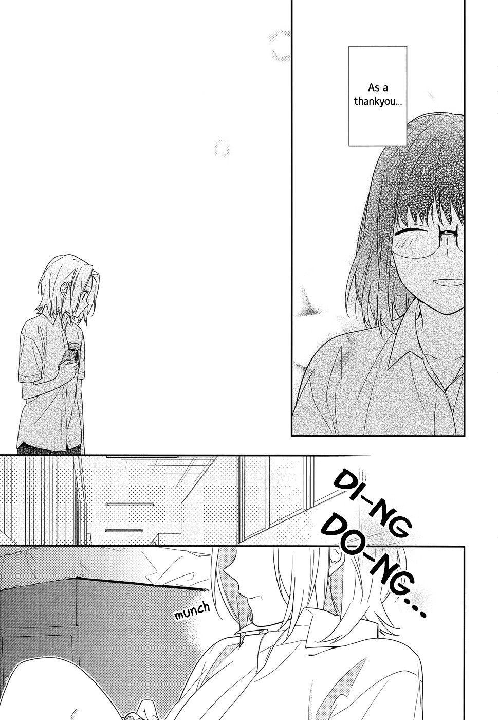 Horimiya, chapter 36