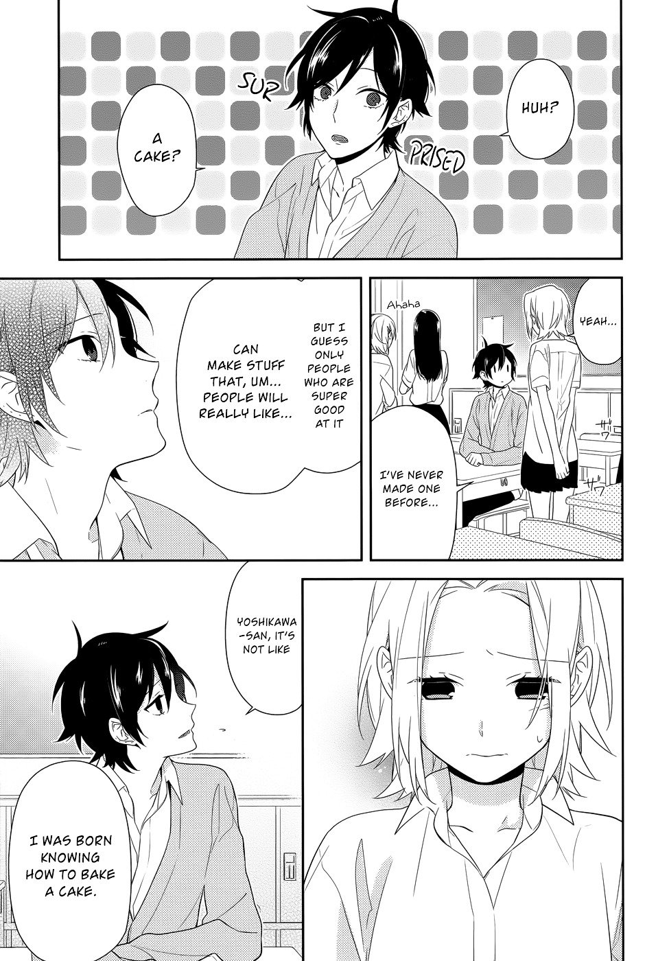 Horimiya, chapter 36