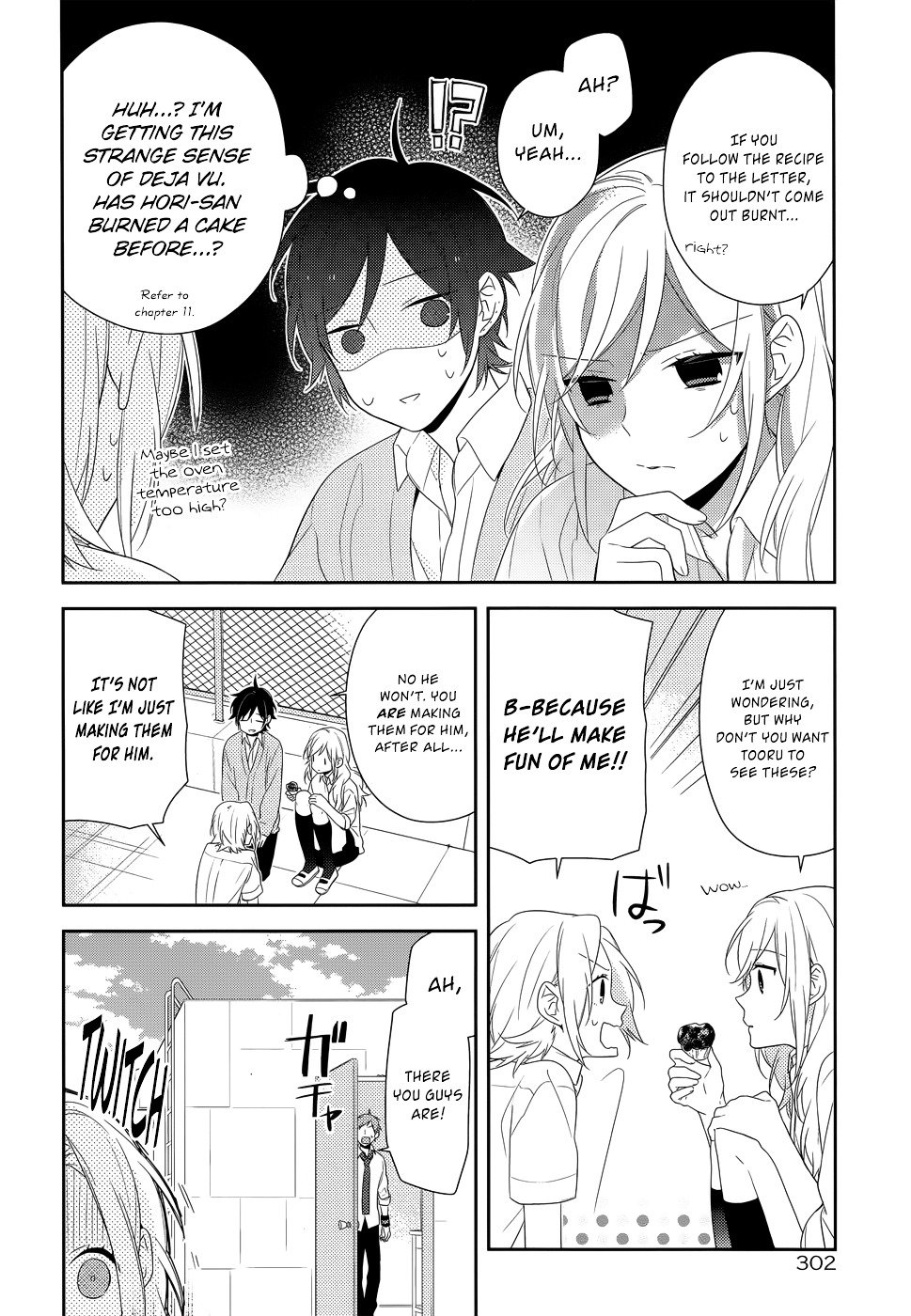 Horimiya, chapter 36