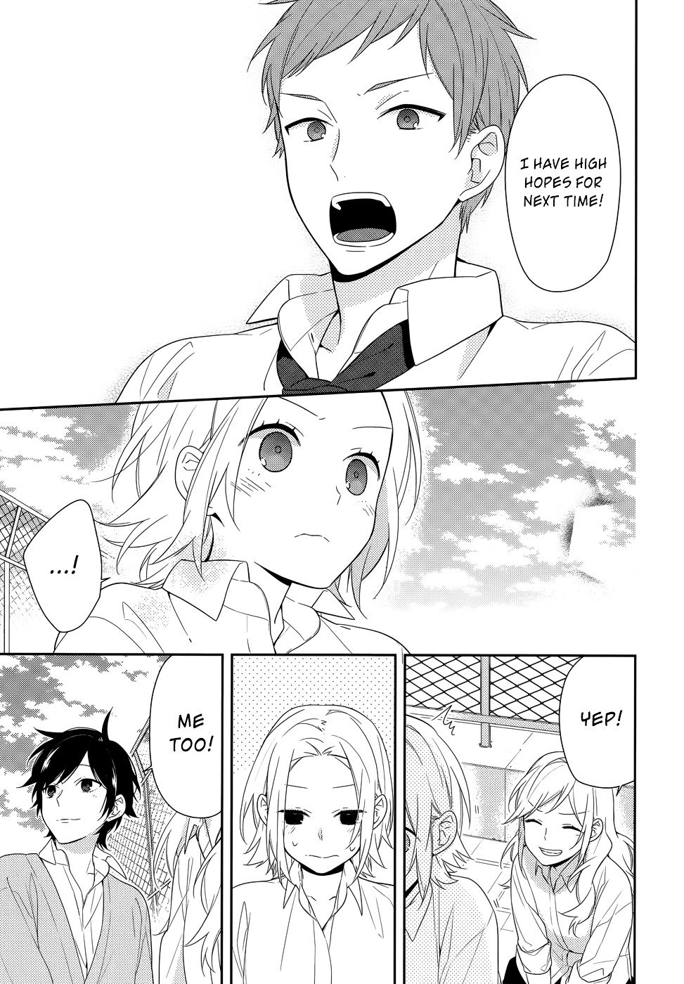 Horimiya, chapter 36