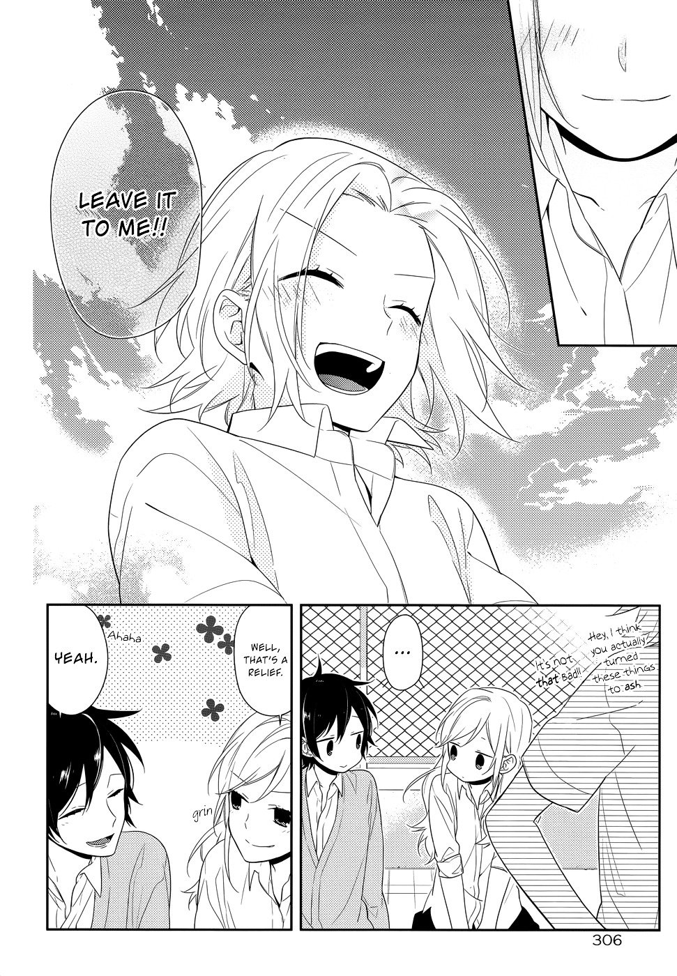 Horimiya, chapter 36