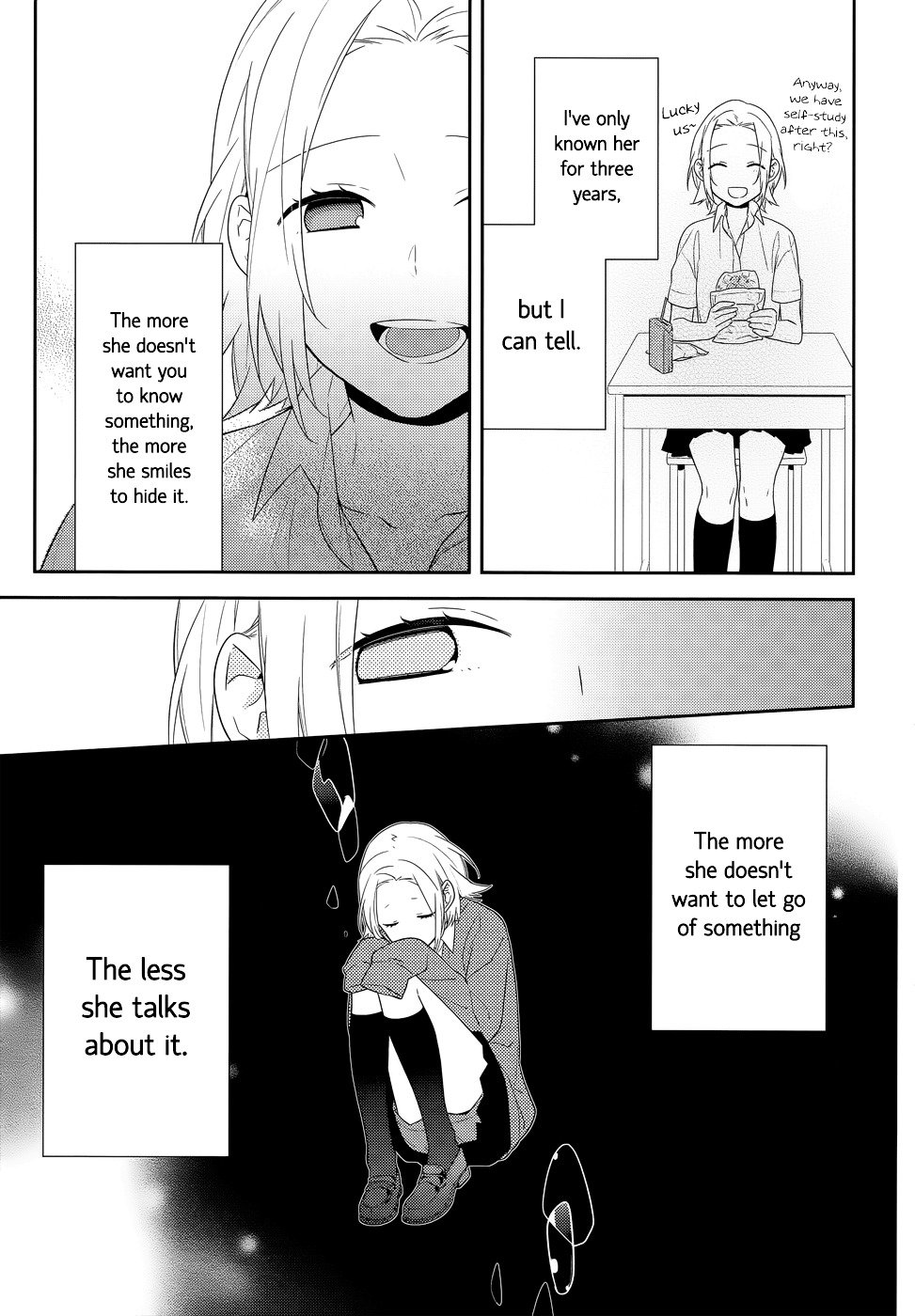 Horimiya, chapter 36