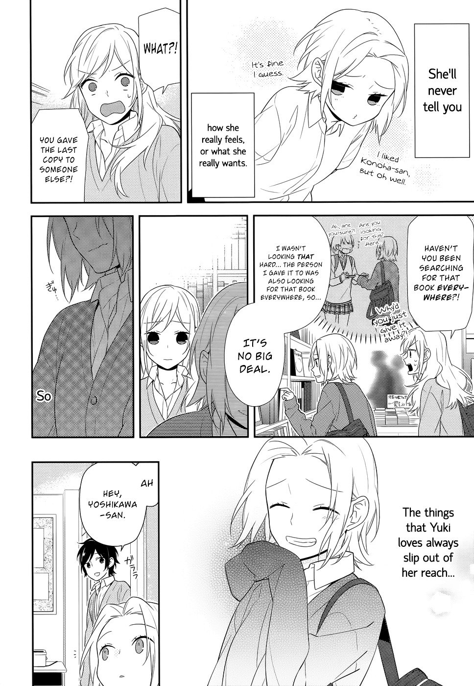 Horimiya, chapter 36