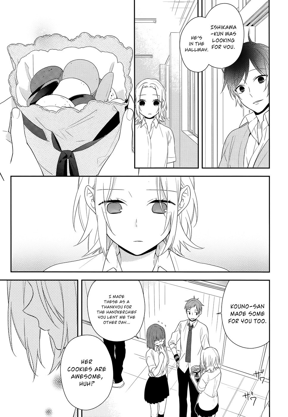 Horimiya, chapter 36