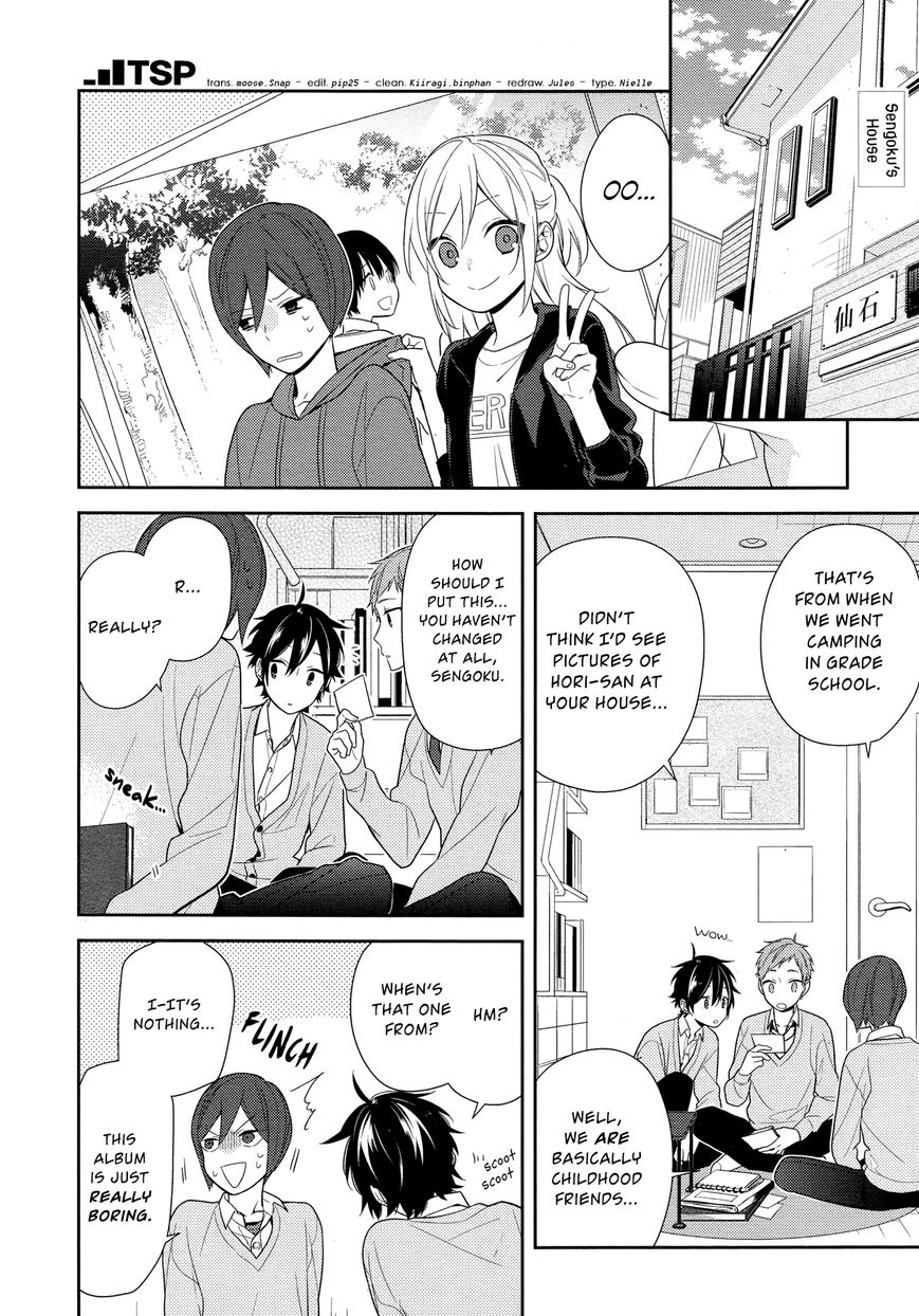 Horimiya, chapter 62