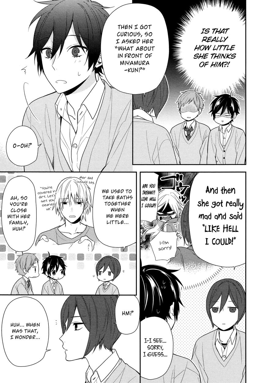 Horimiya, chapter 62