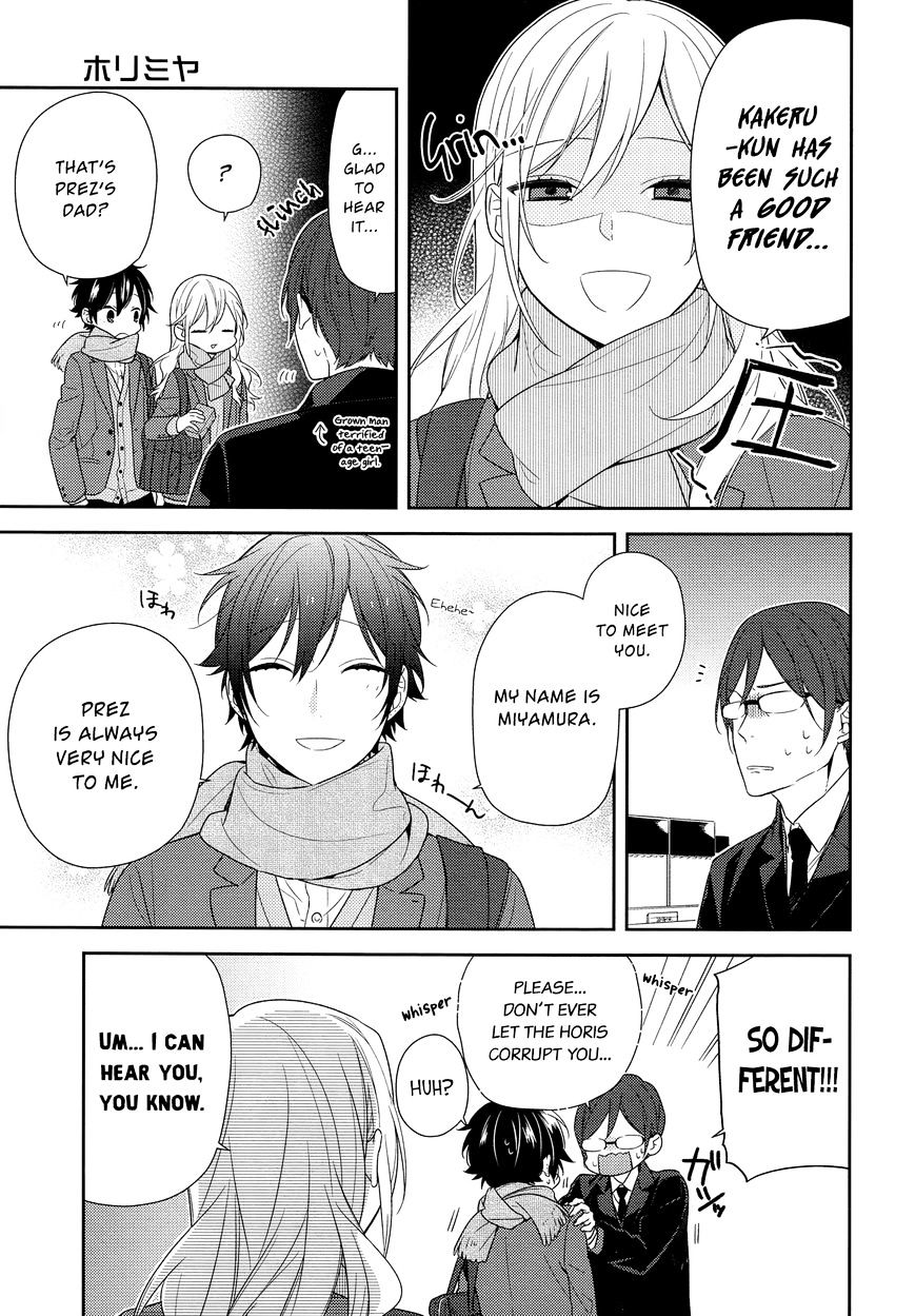 Horimiya, chapter 68