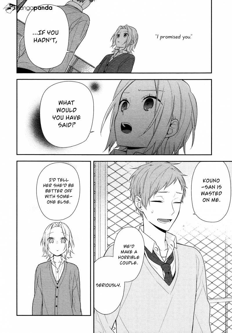 Horimiya, chapter 59