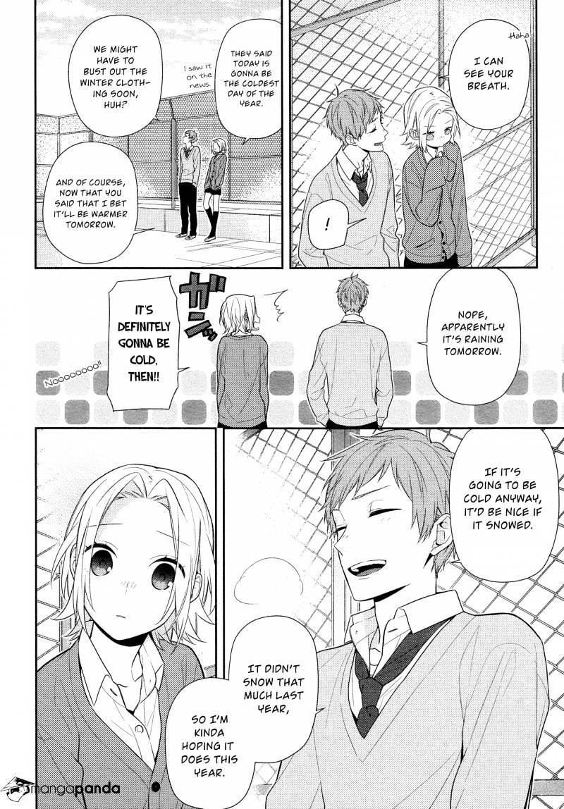 Horimiya, chapter 59