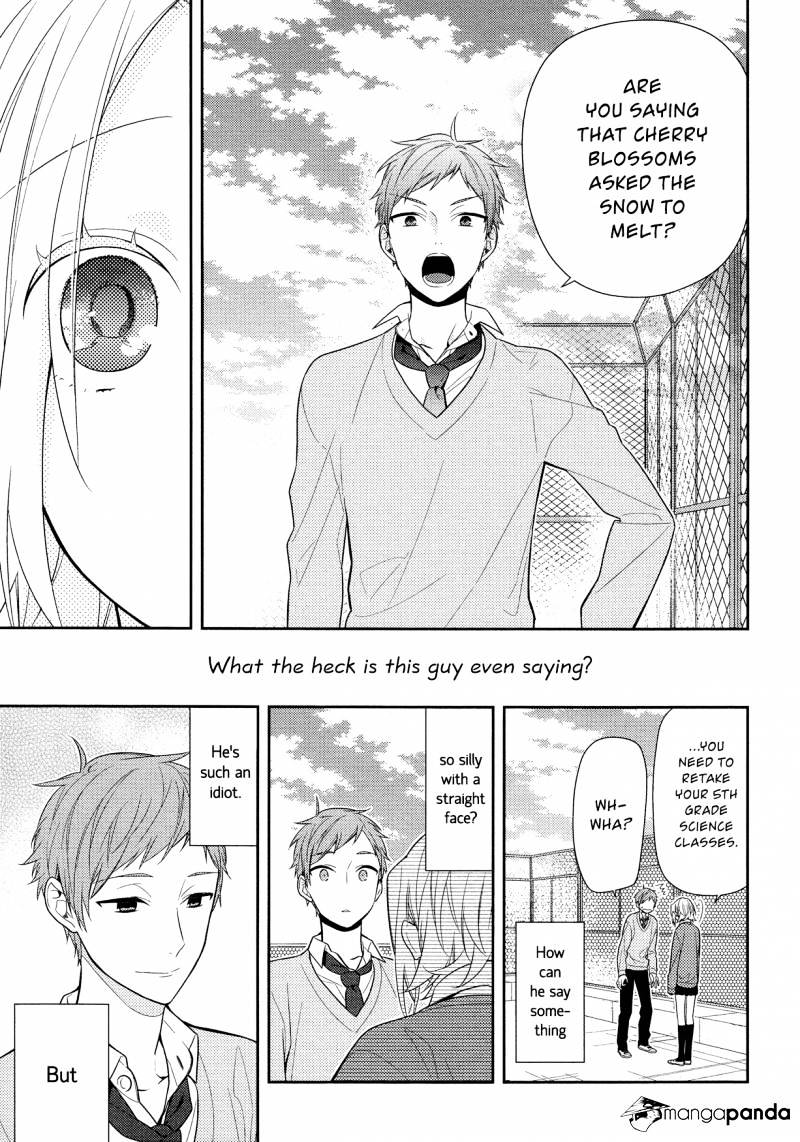 Horimiya, chapter 59