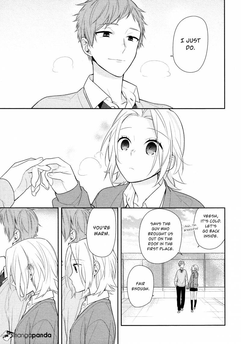 Horimiya, chapter 59