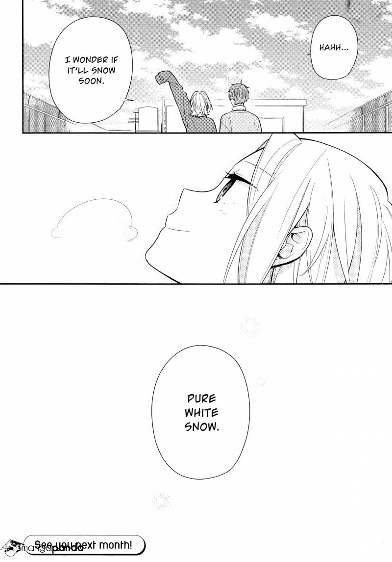 Horimiya, chapter 59