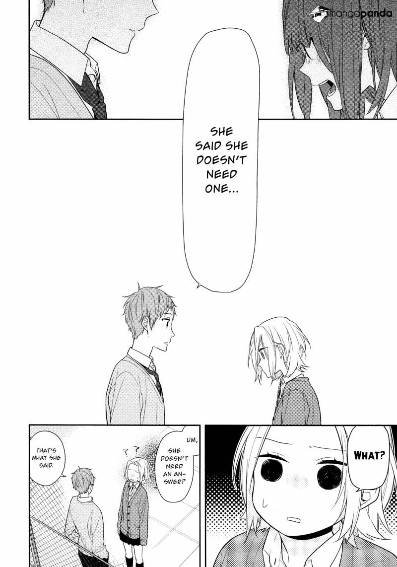 Horimiya, chapter 59