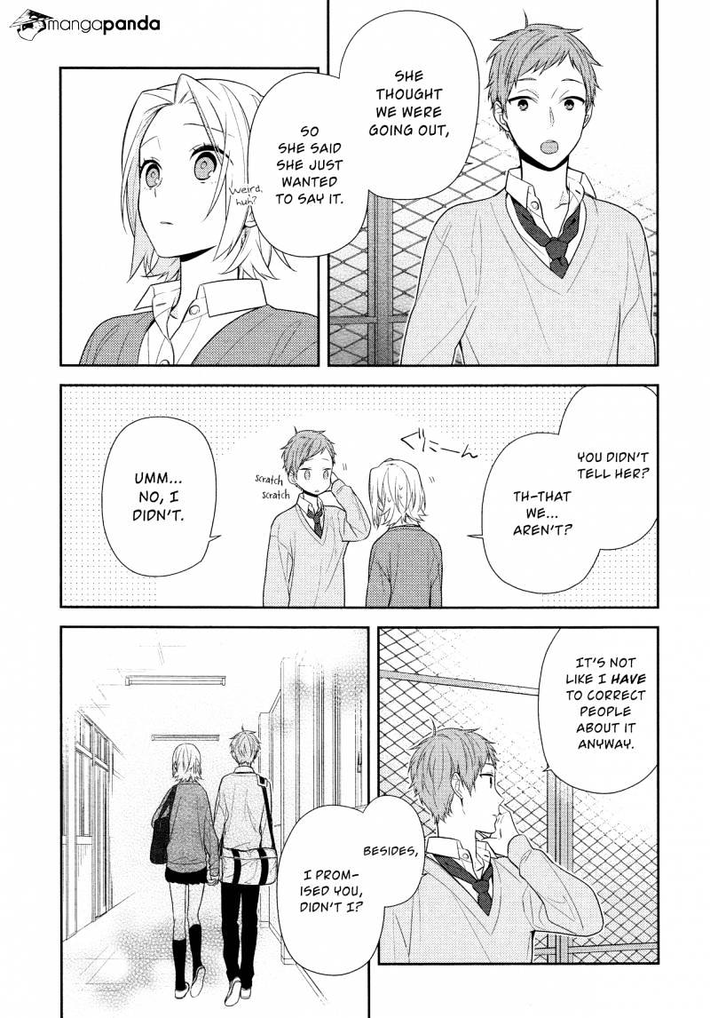 Horimiya, chapter 59