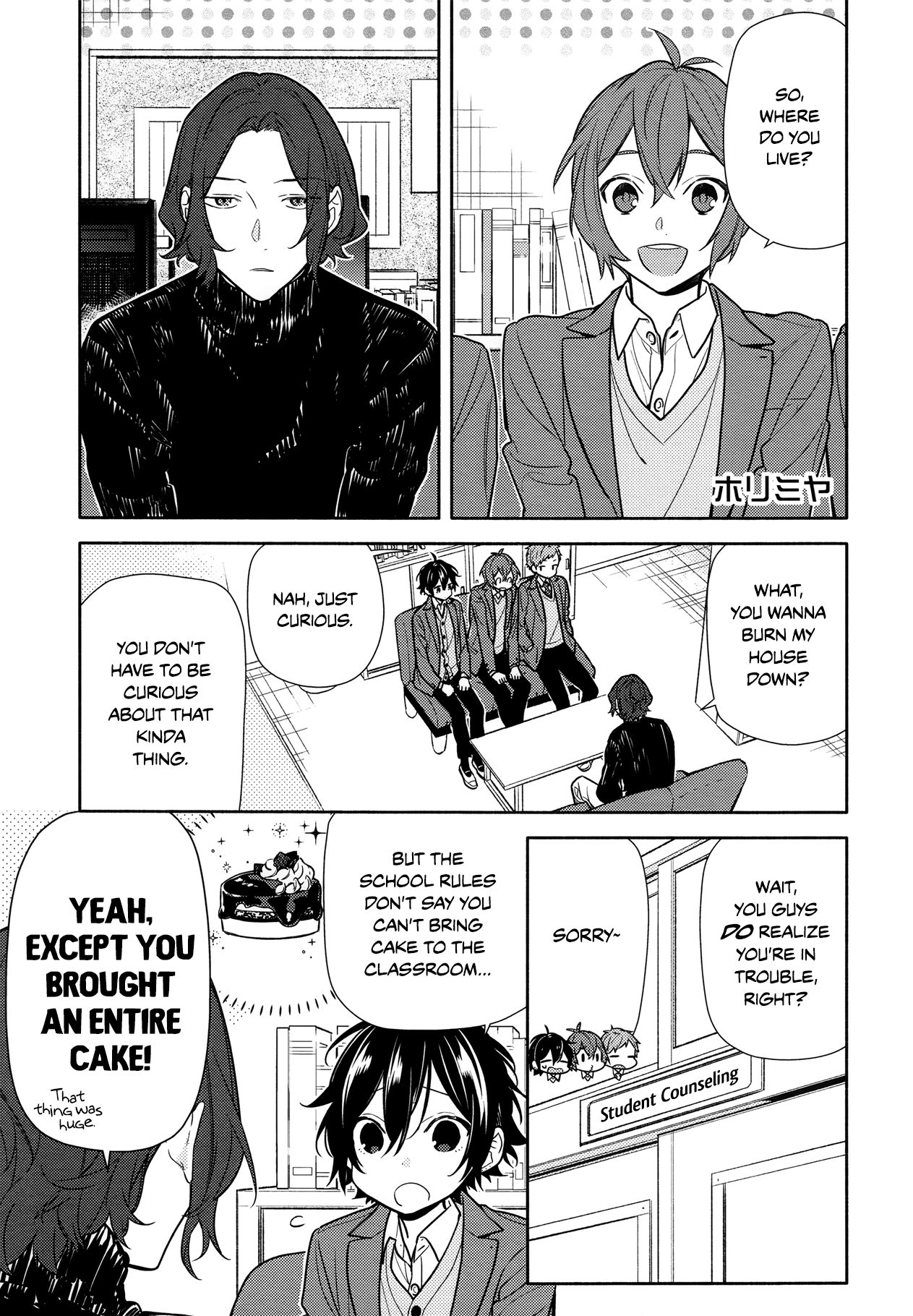 Horimiya, chapter 112