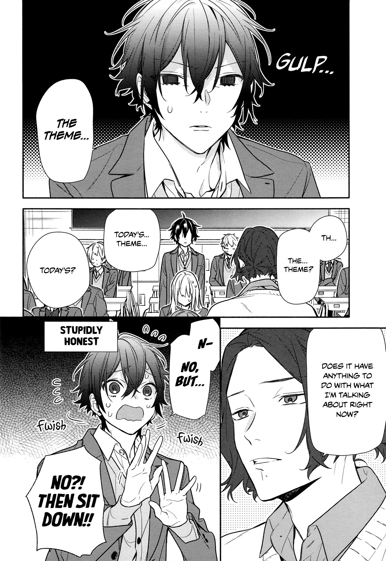 Horimiya, chapter 112