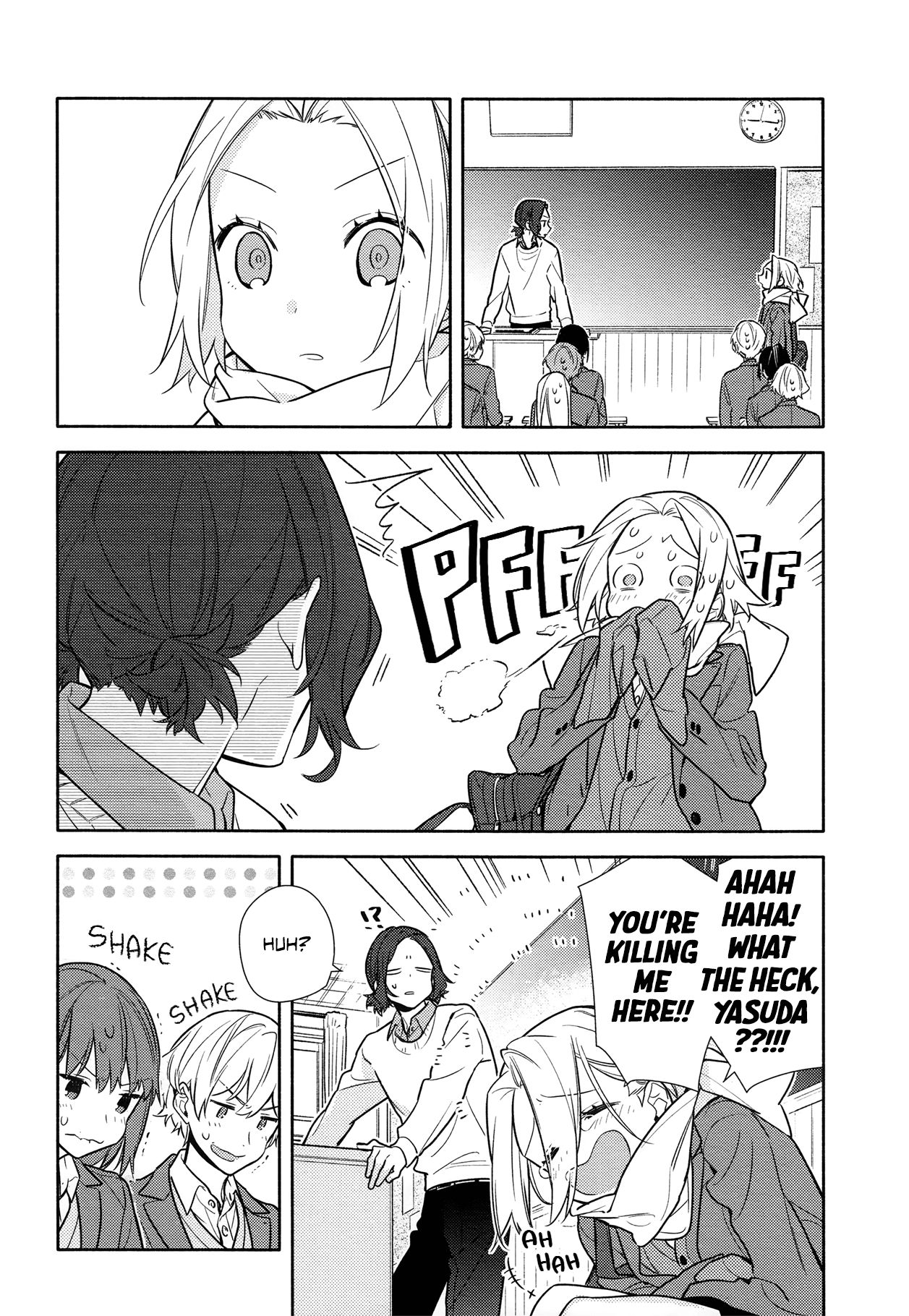 Horimiya, chapter 112