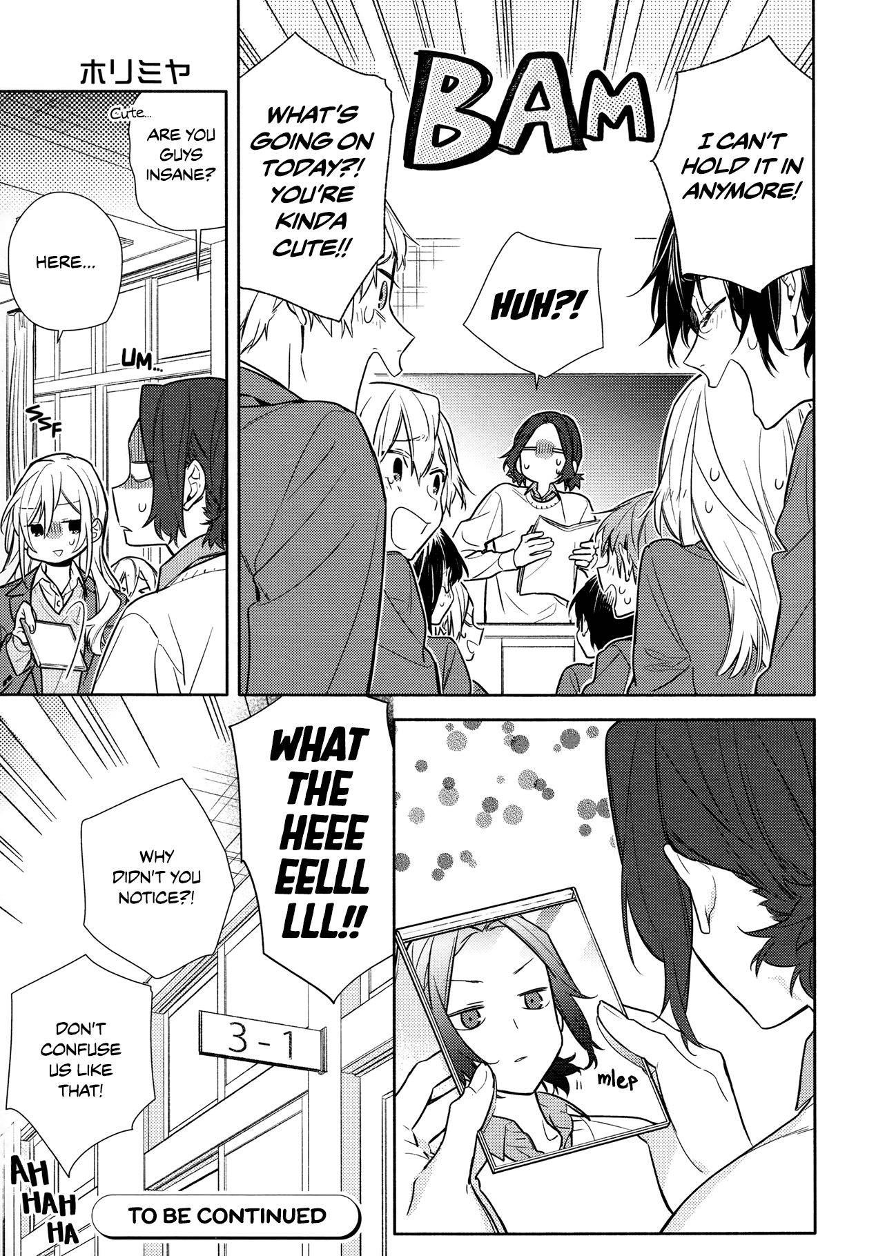 Horimiya, chapter 112