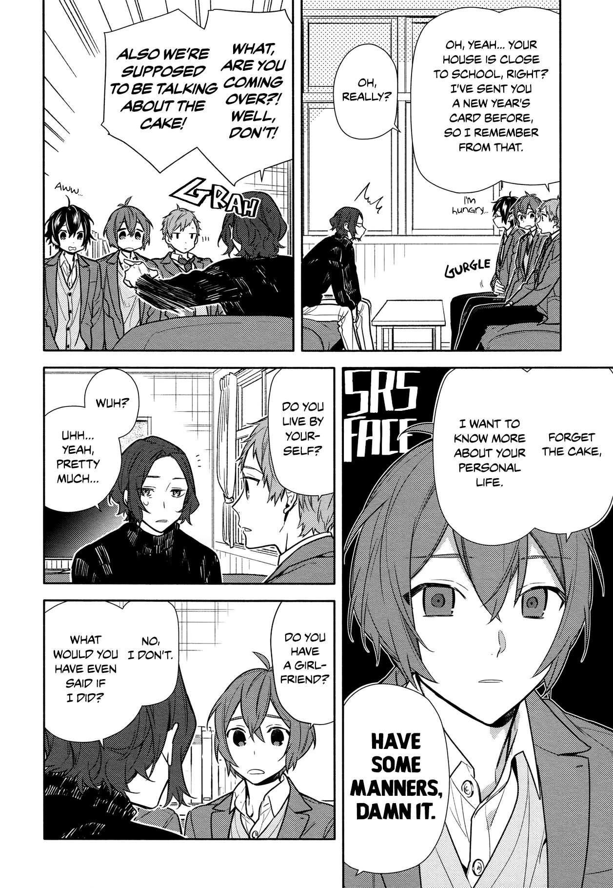 Horimiya, chapter 112