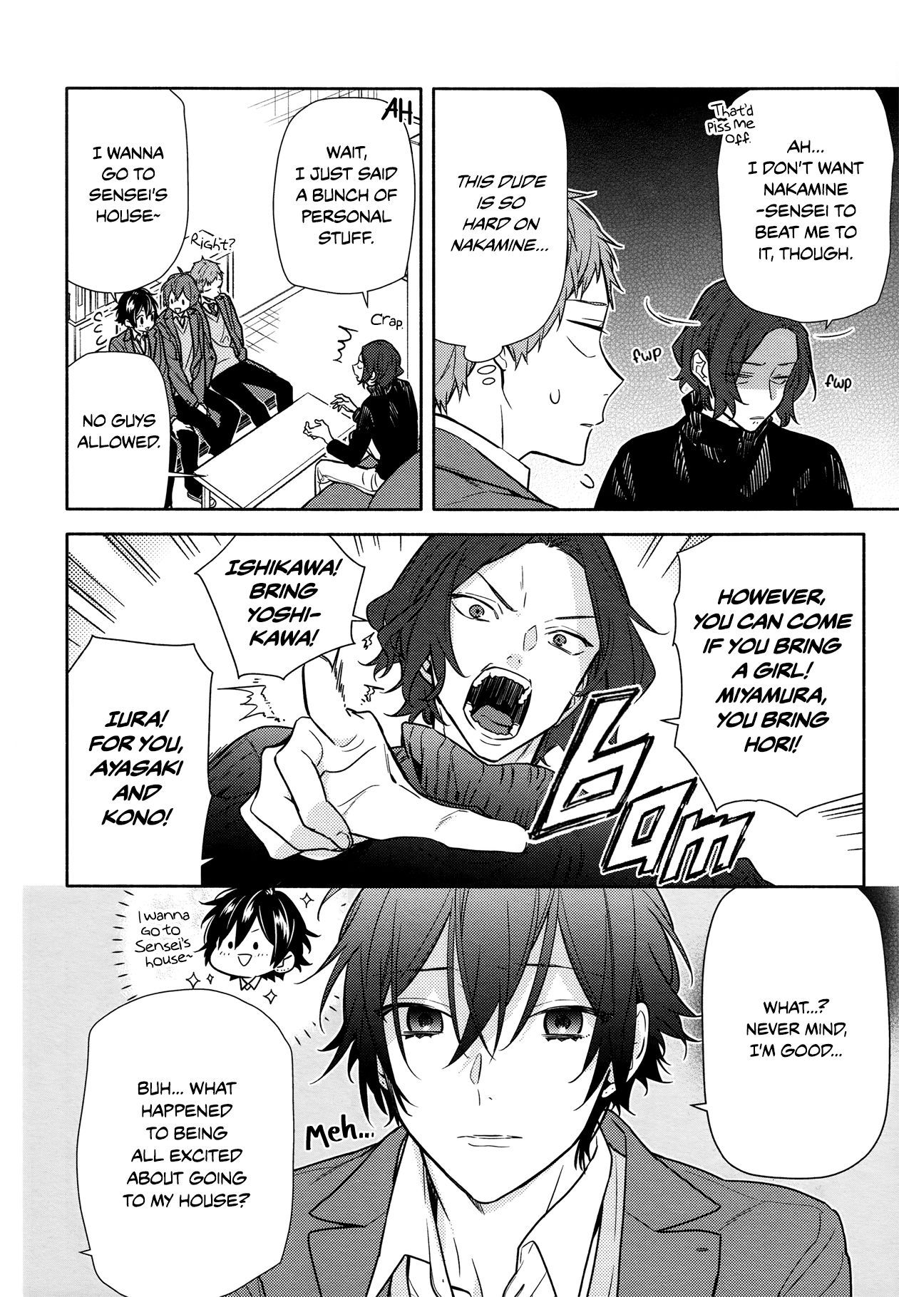 Horimiya, chapter 112