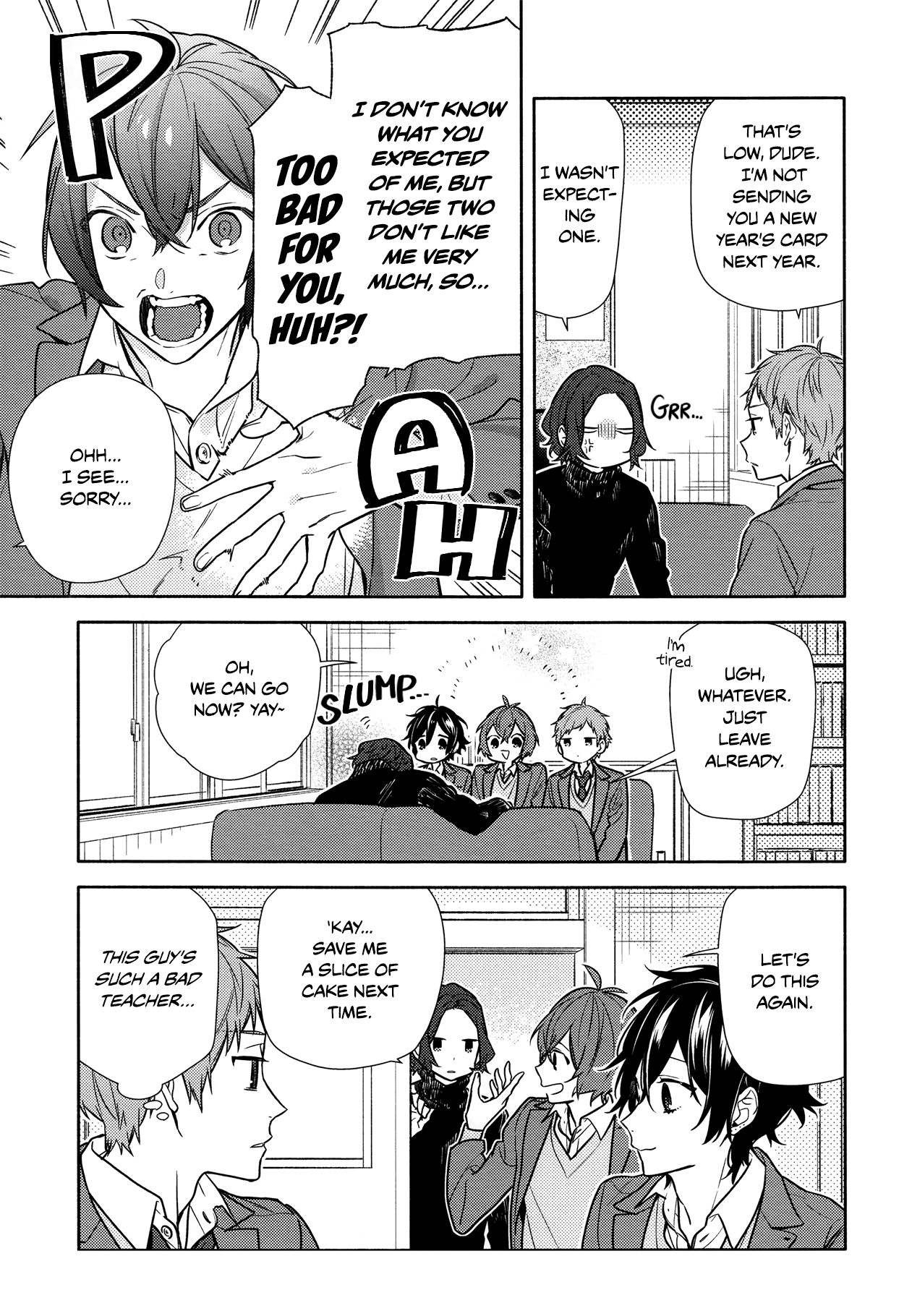 Horimiya, chapter 112