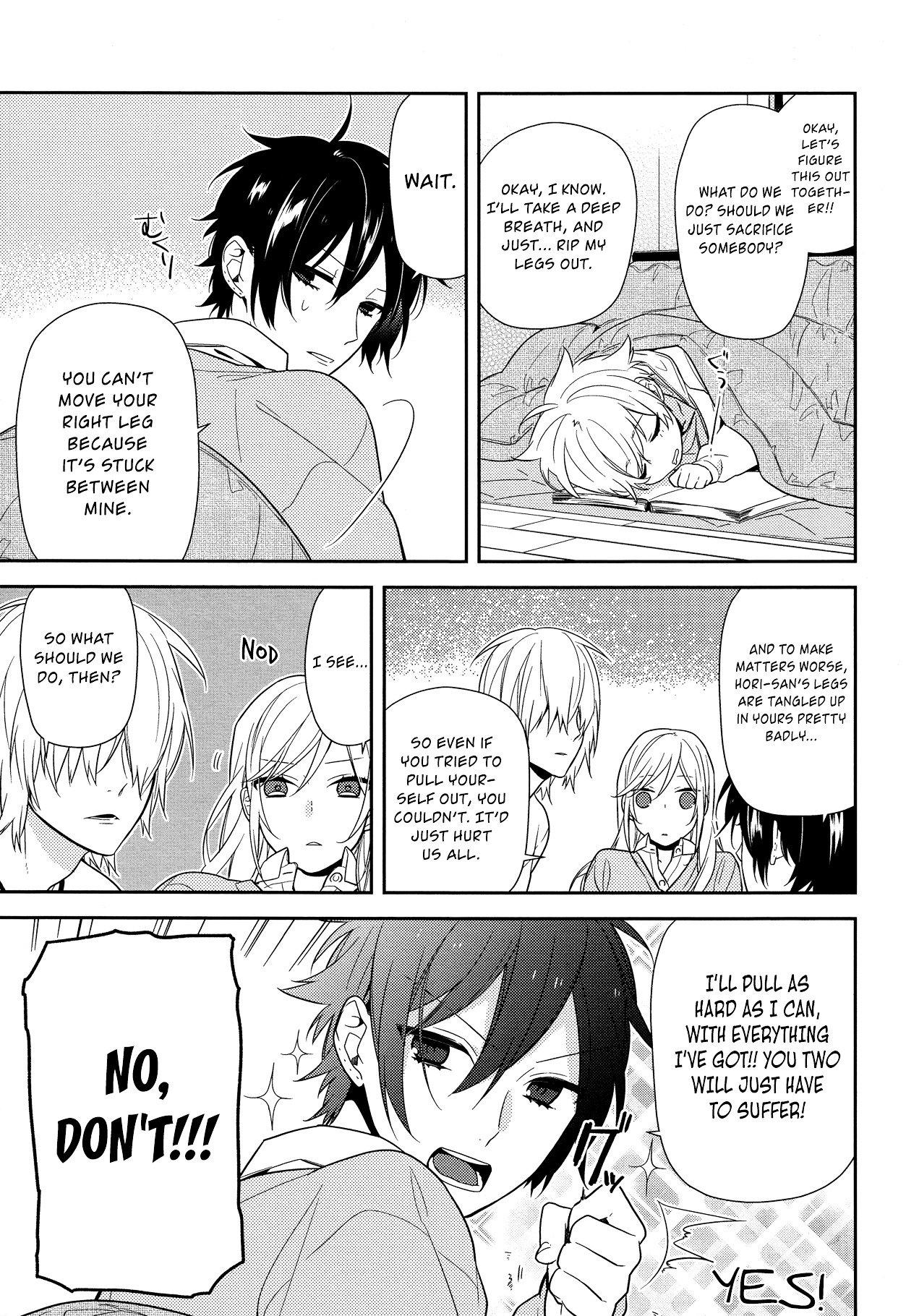 Horimiya, chapter 57