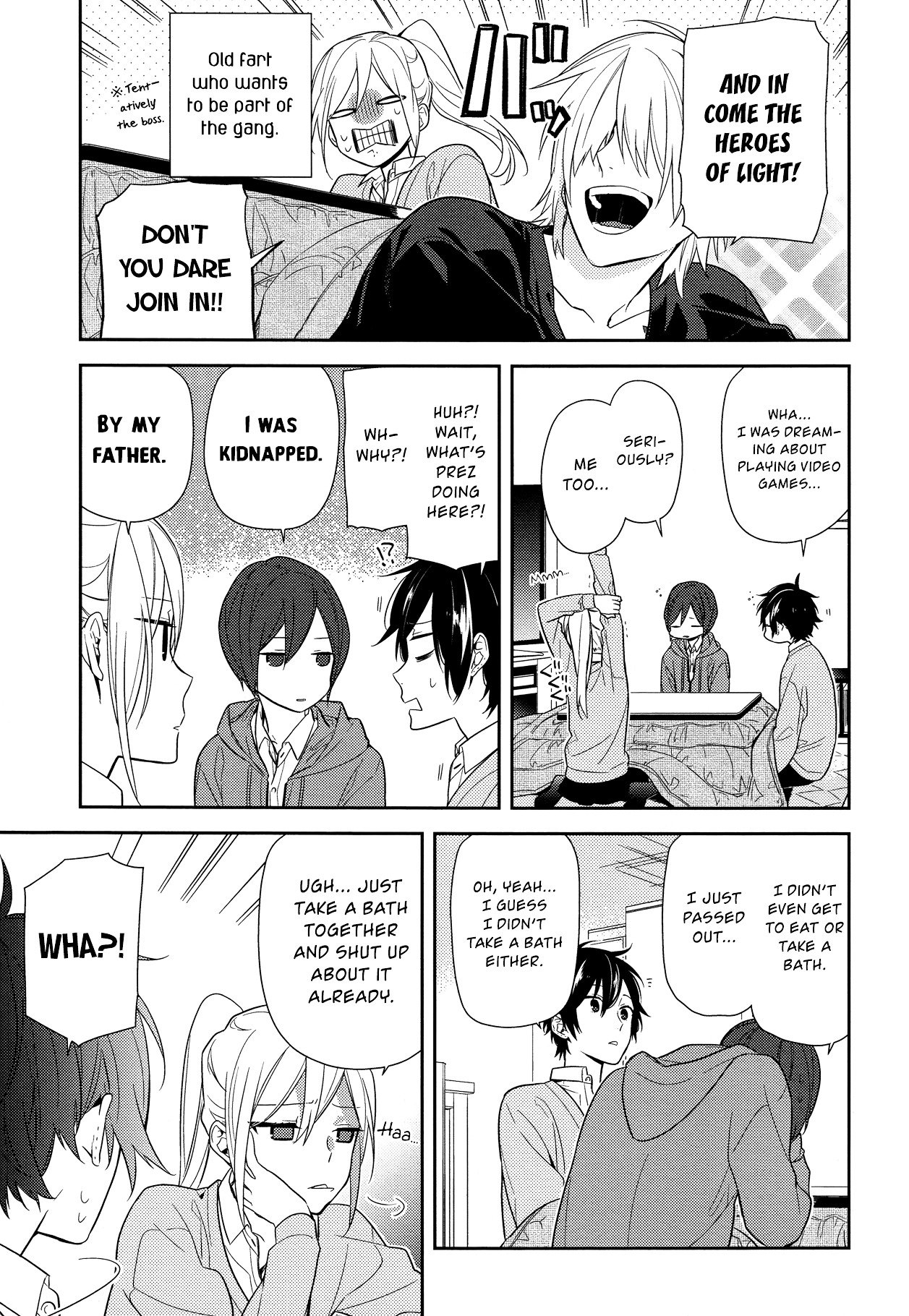 Horimiya, chapter 57